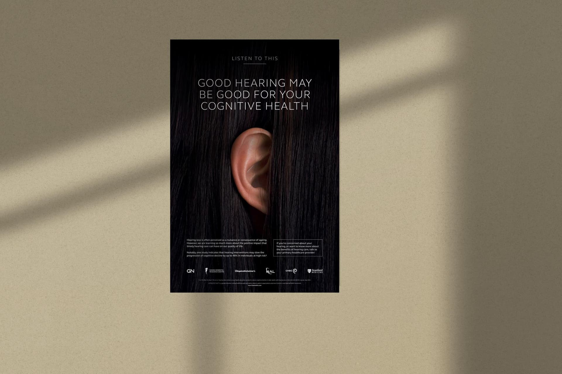 Póster para sala de espera: Salud cognitiva